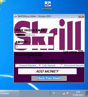 free skrill account with money